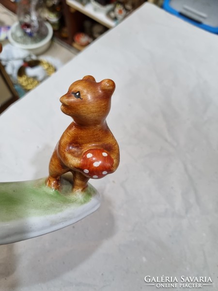Ceramic bear figure