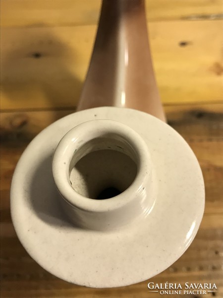 Marked decorative ceramic candle holder t-150