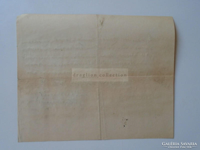 Za391.10 Old document budapest 1876 alsókubin - muranics Mária