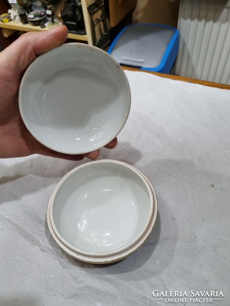 Old Czechoslovakian porcelain bonbonier