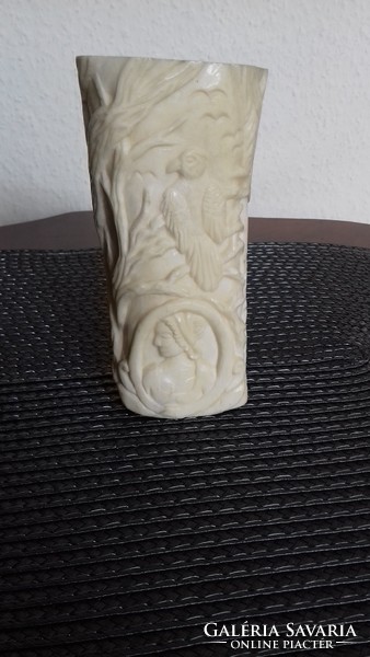Carved bone, handwork, Hungarian {e14}