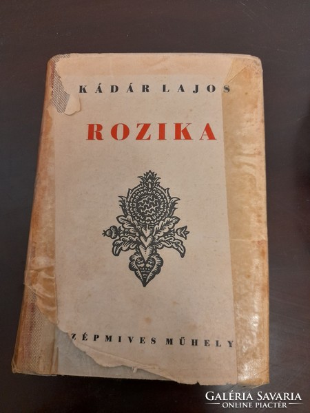 Dedicated!!! Lajos Kádár !!! His novel Rozika