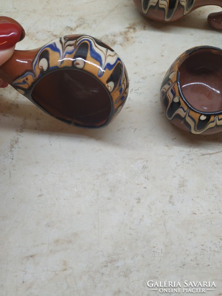 Ceramic, glazed drink set for sale!