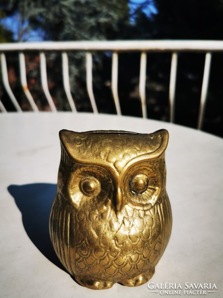 Copper owl bushing