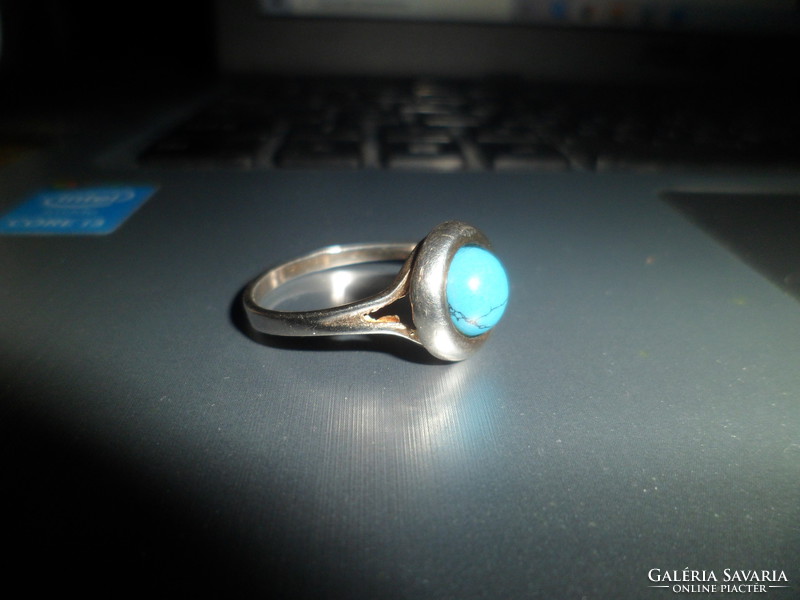 Silver ring / turquoise