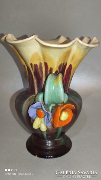 Antique hop - made in hungary ceramic vase