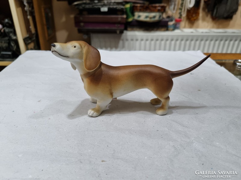 Royal dux porcelain dog