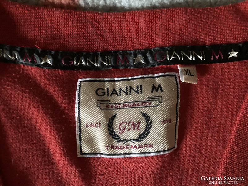 Gianni m. Dark red men's vest