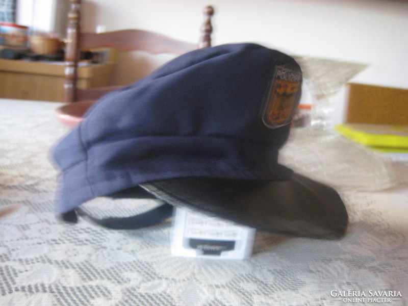 German police cap, adjustable size, new