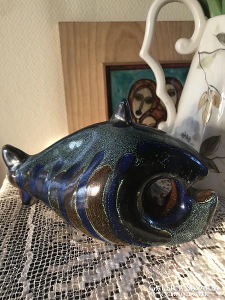 Ceramic fish made by craftsman