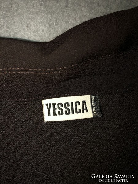 Yessica c & a dark brown women's blazer