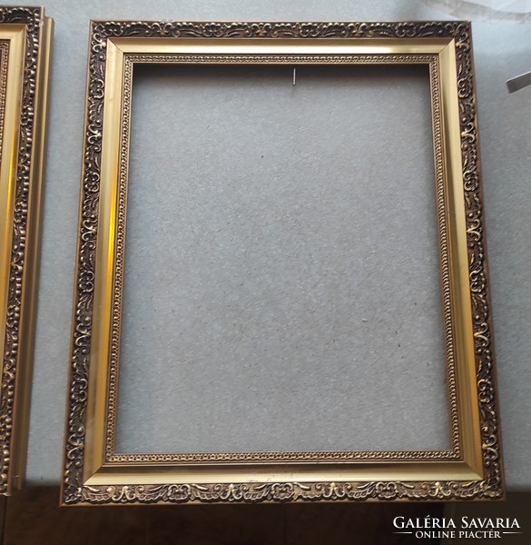 Beautiful sheet with gilded frame, 1pc or 2pcs, ornate mirror or painting, decoration