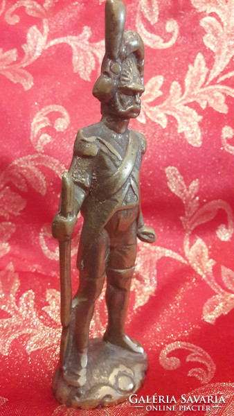 Copper soldier statue 3. - Xviii. Squadron rifle with grenade (m2263)