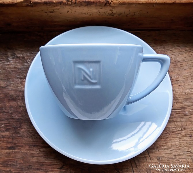 Thick porcelain cappuccino cup