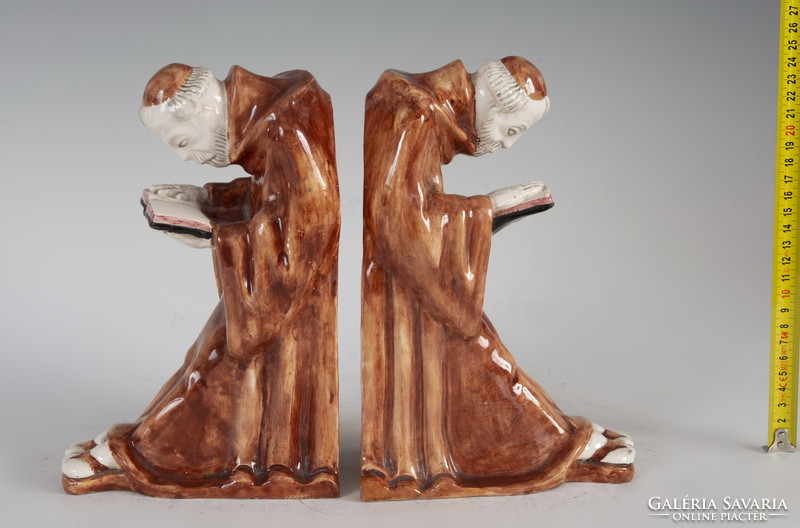 Zilzer dawn - monk-shaped bookend in pairs