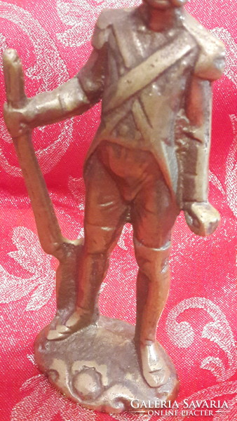 Copper soldier statue 3. - Xviii. Squadron rifle with grenade (m2263)