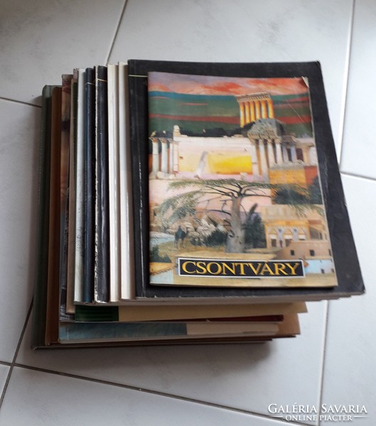 Aukciós katalógusok leütési árakkal  BÁV, Polgár + könyvek 13 darab