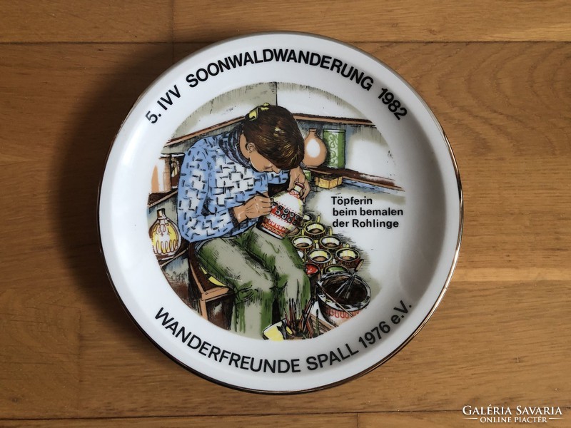 Rolf tremmel - spall porcelain plate - 1.
