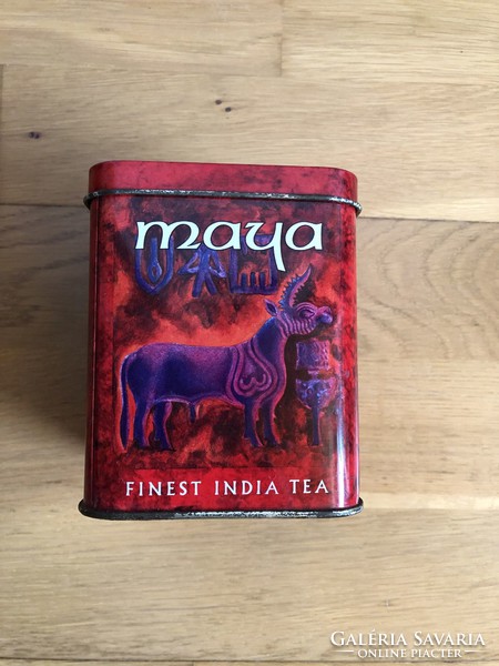 MAYA - Indiai Teás fém díszdoboz