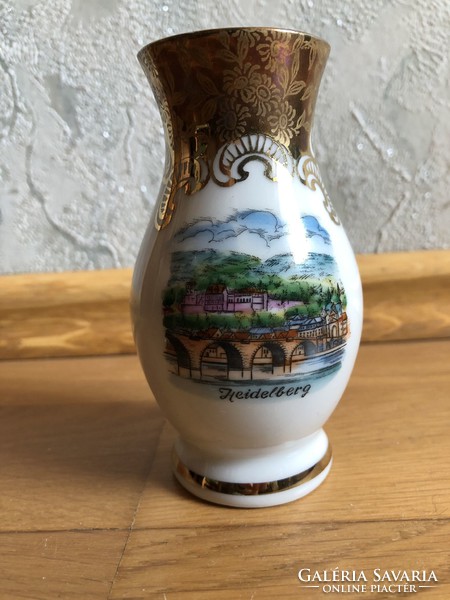 Heidelberg - rw bavaria porcelain vase - hand painted