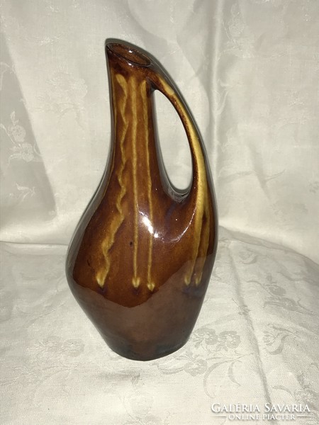 Ceramic jug, jug, vase in the shape of a Hungarian Saturday tree between 70-90
