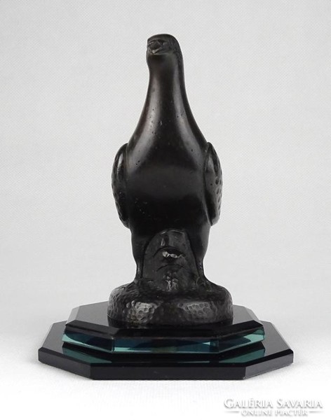 1H633 antique bronze pigeon sculpture pigeon 13 cm