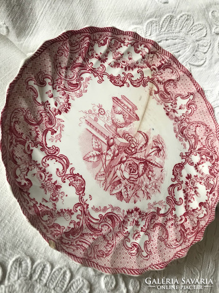 Antik, fajansz tányér - Copeland