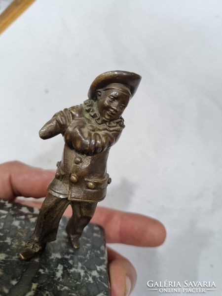 Old bronze figure