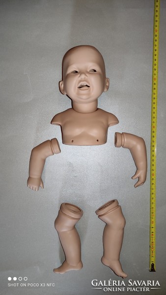 Porcelain marked baby head limbs