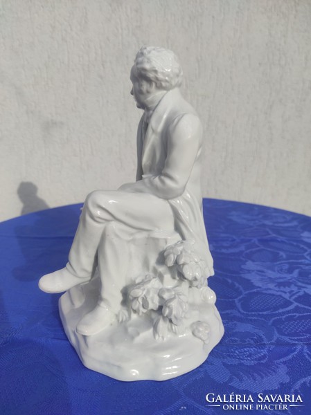 Franz schubert porcelain statue wien augarten austria altwien rare! Auction object dorotheum, also in photo