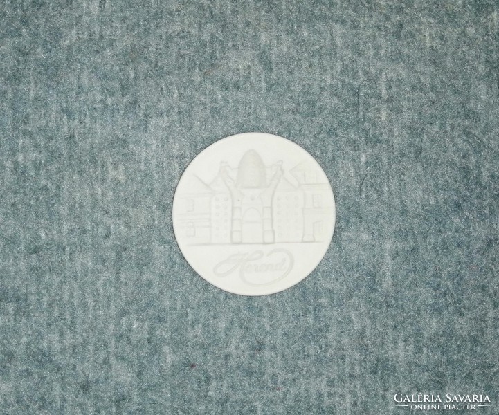 Herend porcelán plakett 7 cm (1/p-1)