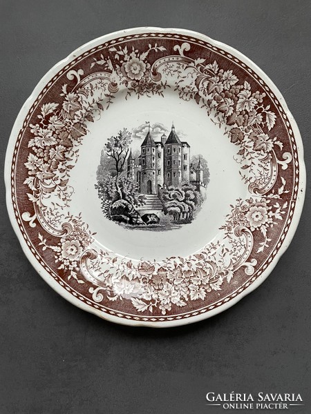 Old scene “amberg” small plate, decorative plate