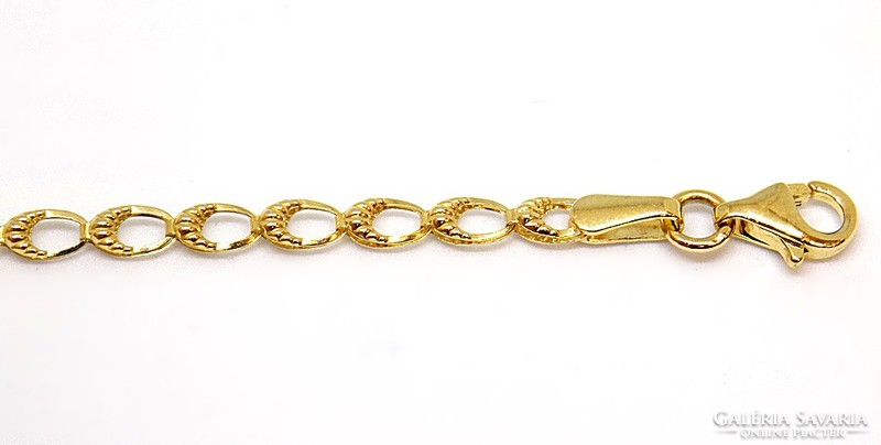 Engraved gold necklace (zal-au106042)