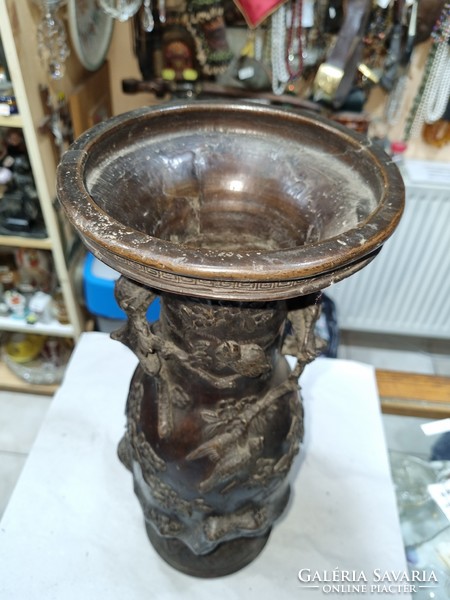 Old Chinese copper vase