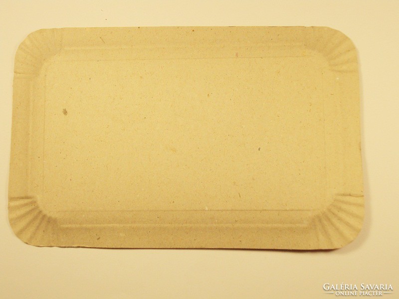 Retro papír tálca - strand kocsma virsli tálca - 1980-as évekből