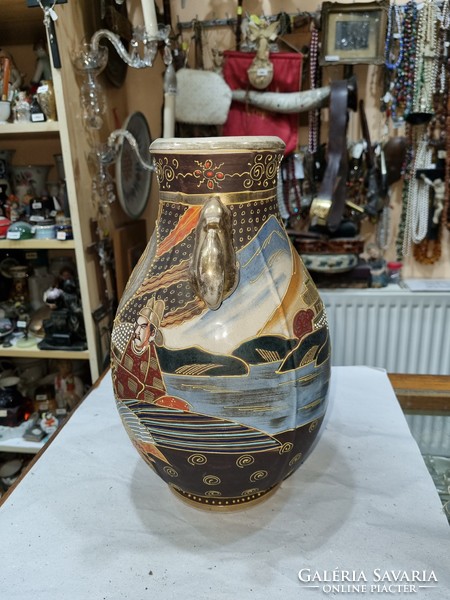 Régi japán porcelán váza