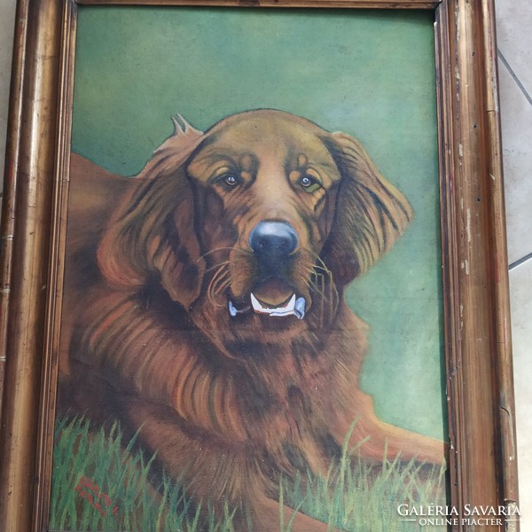 Painting from the most loyal friend! Dog painting for sale!
