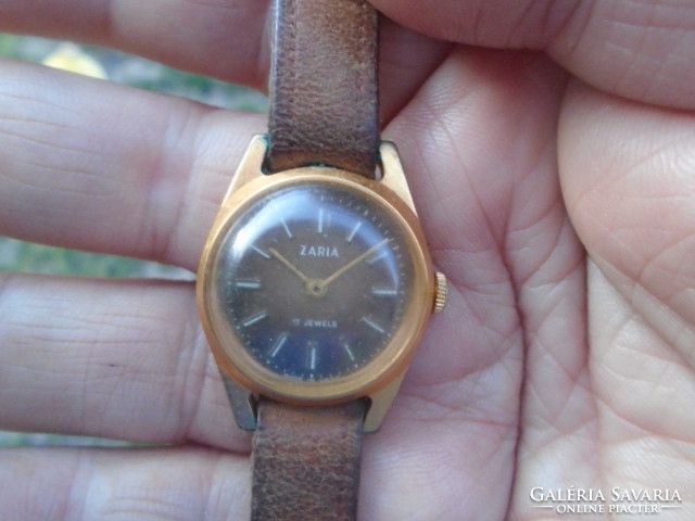 Nice and good Russian zairy with larger size used but good quality original leather strap