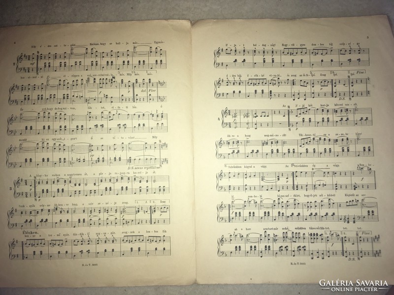 Antik kotta!/1933/. A Kék Dunán... keringő/ Johann Strauss, Magyar szöveg; Lányi Viktor