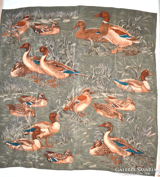 Wonderfully beautiful hand-stitched duck scarf 02 ( dbz 0025 )