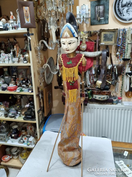Old Indonesian wood carved figurine