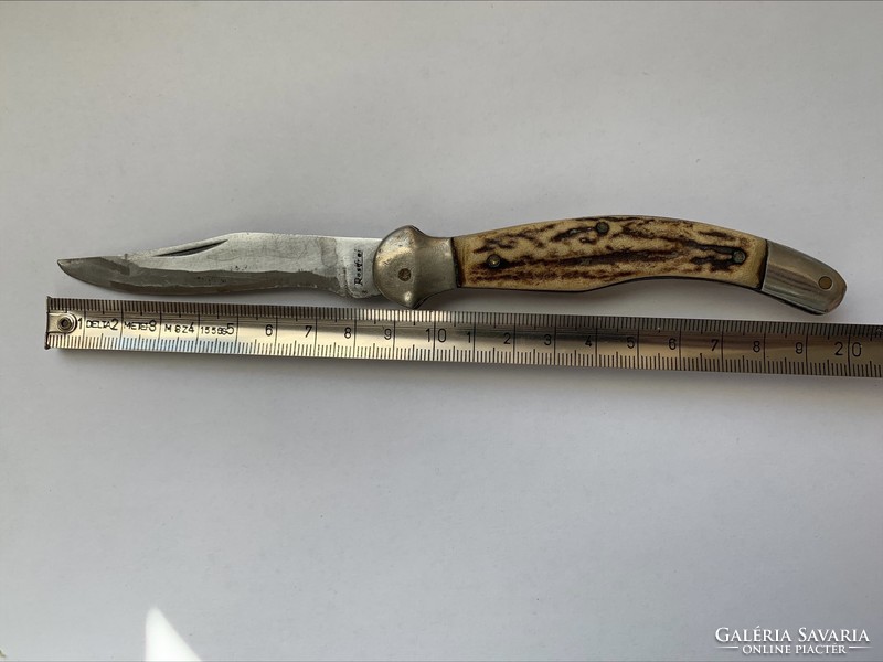 Rostfrei knife with antlers