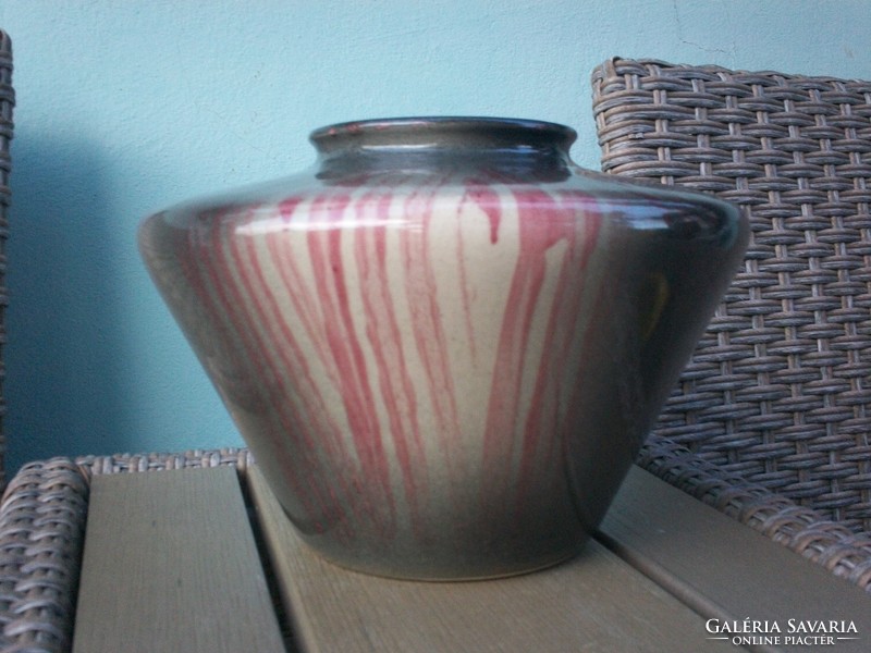 Special shape w.Germany ceramic vase from '60s