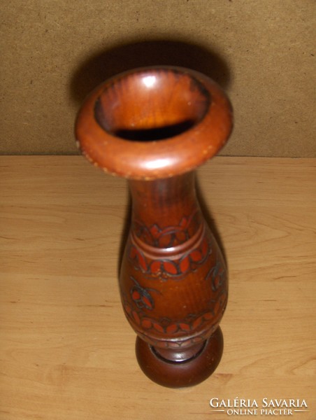 Retro fa váza 20 cm (11/d)