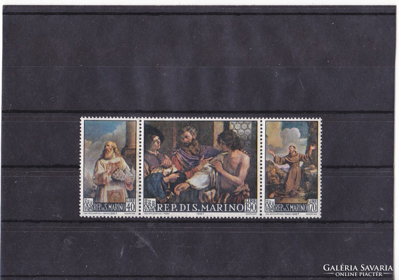 San marino commemorative stamps full-set 1967