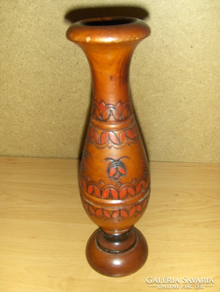 Retro fa váza 20 cm (11/d)