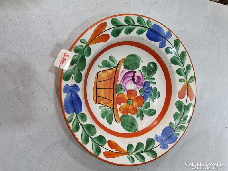 Old German porcelain wall bowl