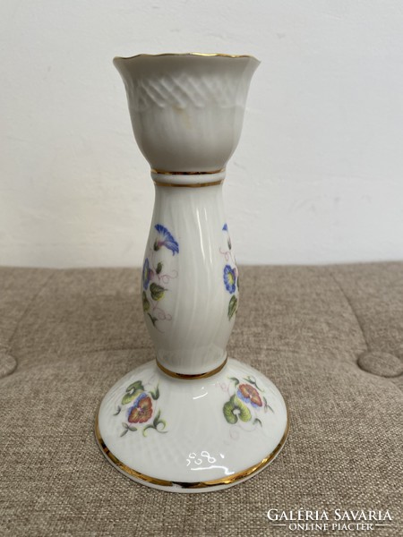 Hollóház porcelain candle holder a7