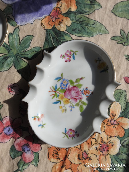 Herend bowl - ashtray set - three in one!