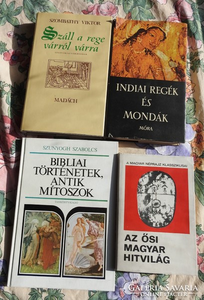 The ancient Hungarian faith - biblical stories, antique myths - flies from old castle to castle Indian novels